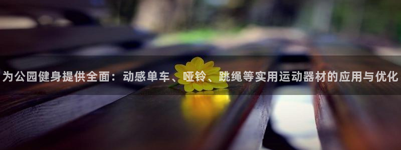 意昂体育4招商电话号码：为公园健身提供全面：动感单车
