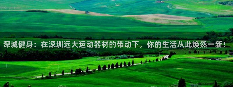 意昂体育4开户：深城健身：在深圳远大运动器材的带动下，你的生